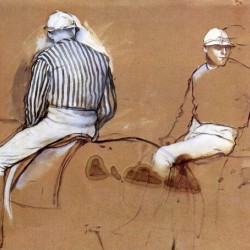 Two jockeys